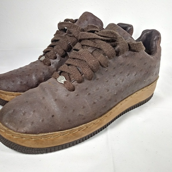Nike Air Force 1 - Supreme "Ostrich" Baroque Brown - Picture 4 of 8